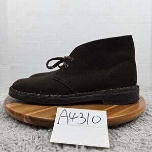 Clarks Mens 9M Original Desert Brown Suede Crepe Sole Casual Daily Chukka Boot